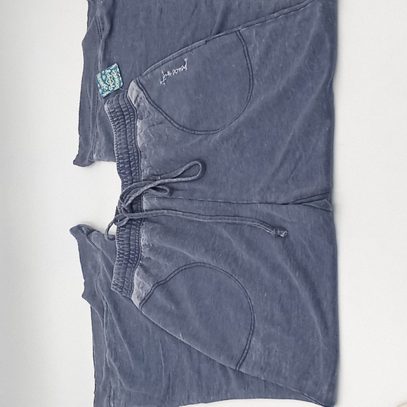 Free People Cozy Cool Girl Lounge Pants Dark Sapphire Blue - Picture 11 of 16